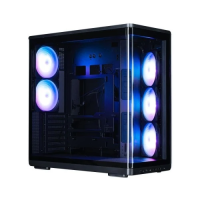 Корпус для ПК (комп'ютерний корпус) Zalman P60 Black Mid Tower без БЖ, 5 вентиляторів ARGB