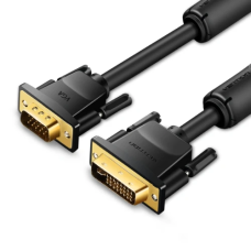 Кабель DVI-I — VGA (відеокабель) Vention 3 м чорний