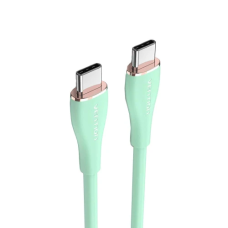 Кабель USB Type-C — Type-C (зарядний кабель) Vention 2 м, зелений, 100 Вт