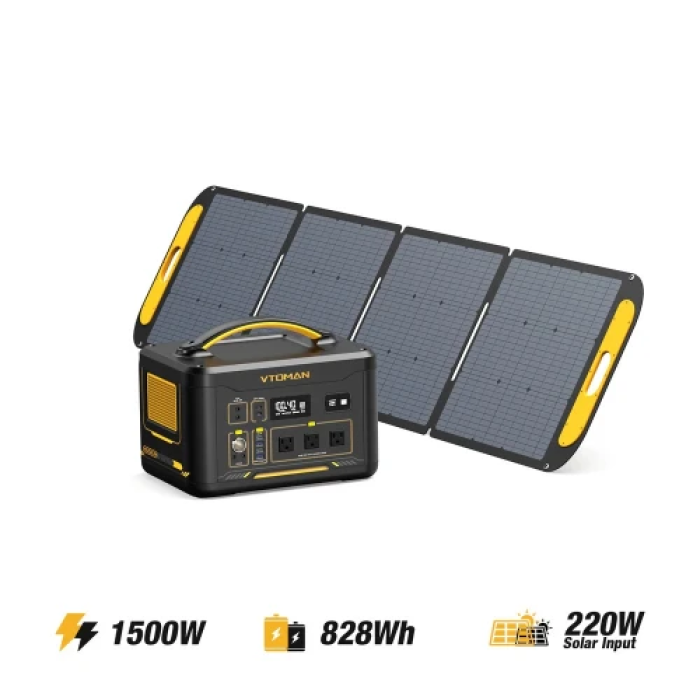 Зарядна станція Vtoman Jump 1500X з акумулятором Jump PB-26, 1500 Вт