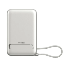 Павербанк (мобільна батарея) Sigma mobile X-power SI10A8QL-MAG 10000 мА·год, 22,5 Вт, Silver