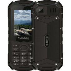 Кнопковий телефон (мобільний телефон) Sigma mobile X-treme PV68 Black 2500 мА·год