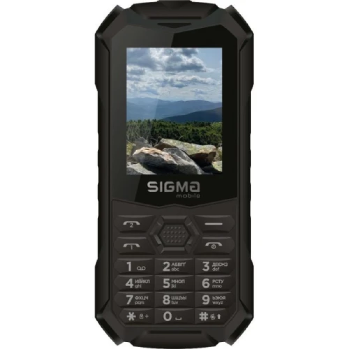 Кнопковий телефон Sigma mobile X-treme PV68 із захистом IP68
