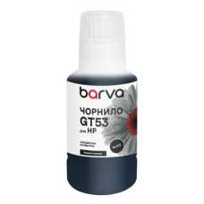 Чорнило для принтера (заправні чорнила) Barva HP GT53 чорне, 135 мл