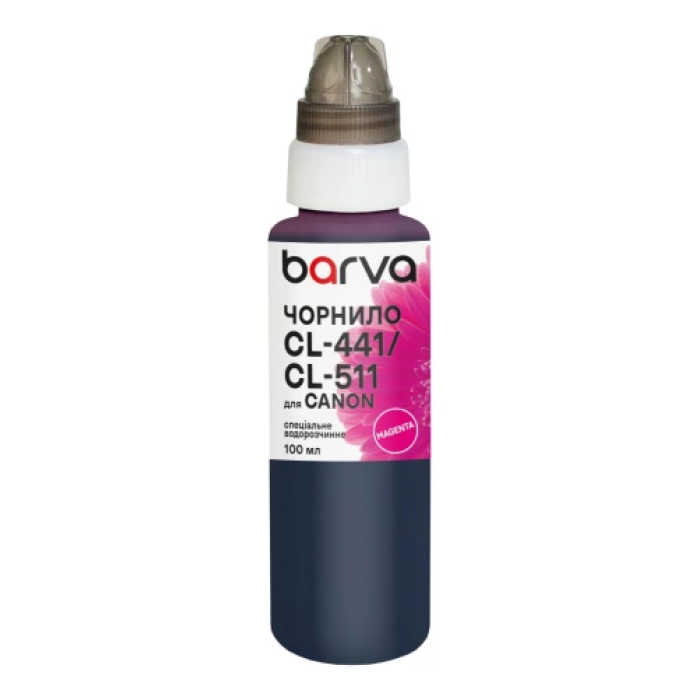 Водорозчинне чорнило Barva Magenta 100 мл для Canon