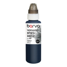 Чорнило для принтера (пігментне чорнило) Barva H652-531e Black 100 мл