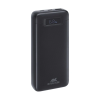 Повербанк (мобільна батарея) RivaCase Rivapower VA1082 20000 мА·год, 65 Вт, Black
