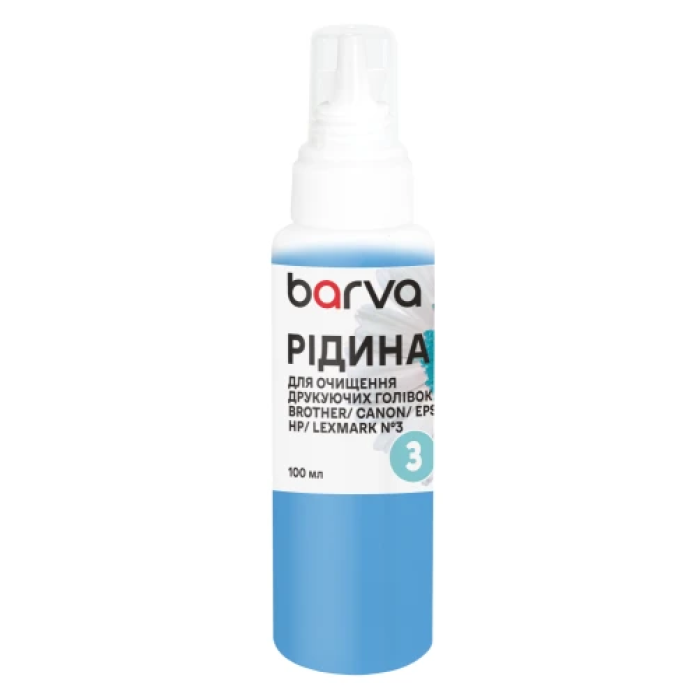 Рідина Barva для очищення пігментного чорнила, 100 мл