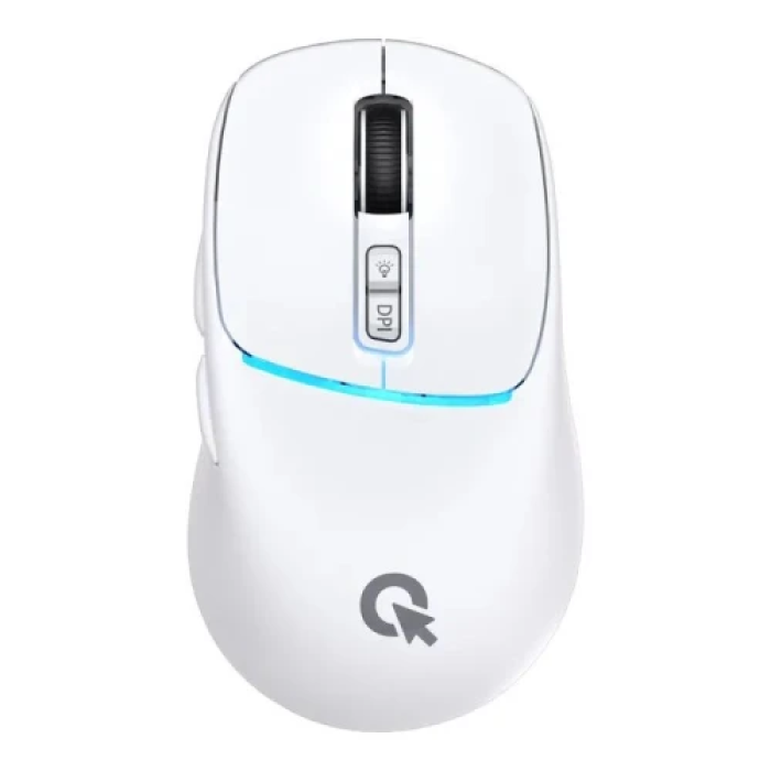 Бездротова миша OfficePro M468W White з Bluetooth і RGB