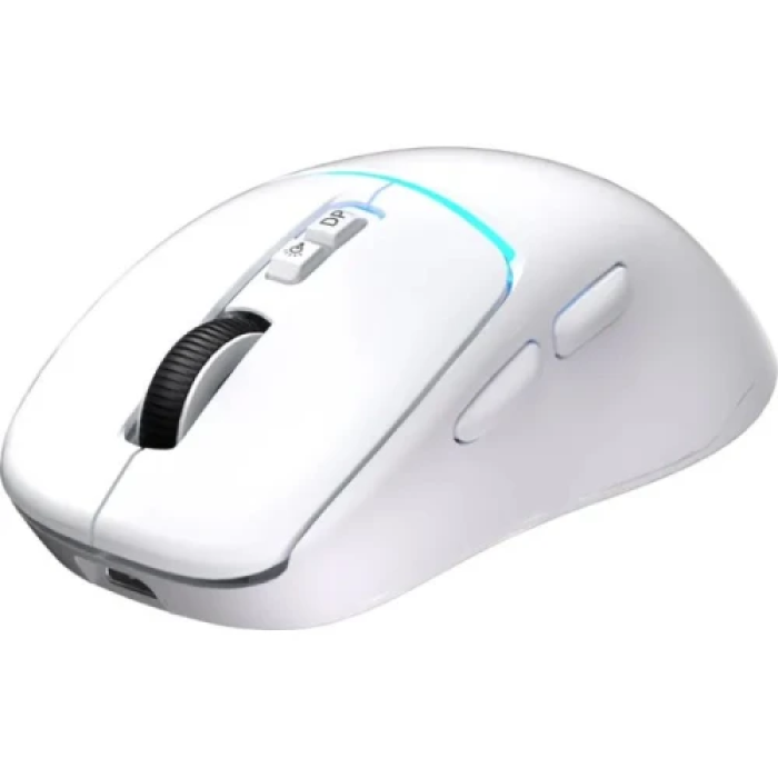 Бездротова миша OfficePro M468W White з Bluetooth і RGB