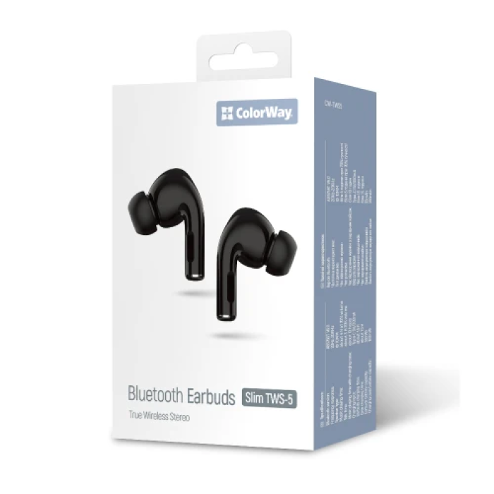 Бездротові навушники ColorWay Earbuds TWS 5 з Bluetooth 6.0