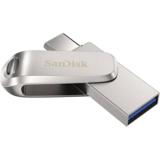 Флешка (USB-накопичувач) SanDisk Ultra Dual Luxe 256 ГБ Type-C/USB-A, до 400 МБ/с