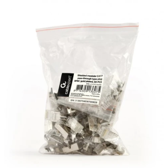 Конектори RJ45 Cablexpert Cat. 7, 100 шт