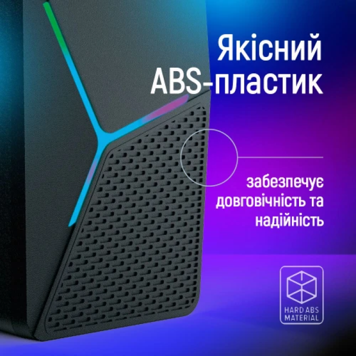 Компактні акустичні колонки ColorWay CW-SPU01BK чорного кольору