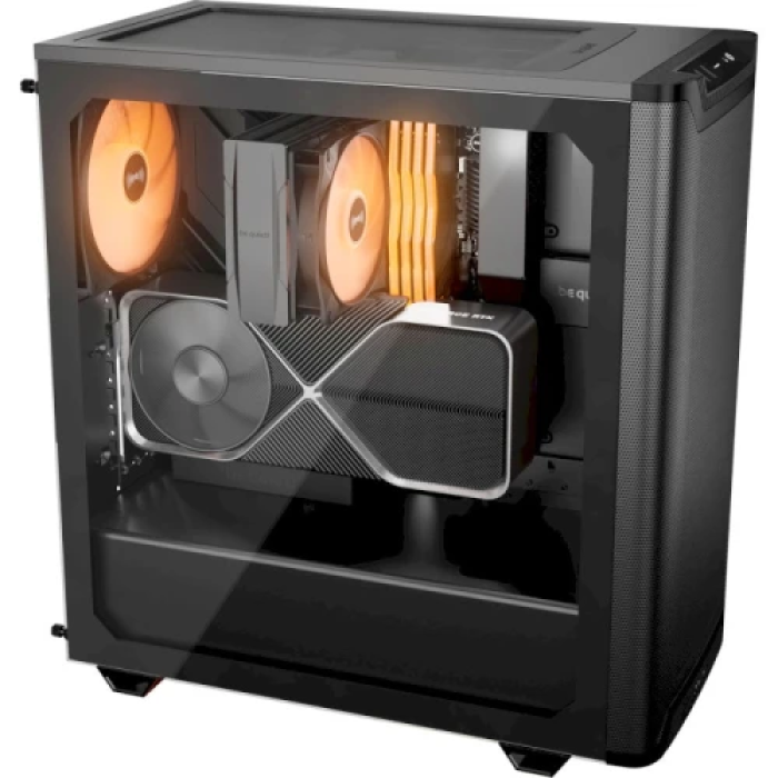 Корпус be quiet! Pure Base 501 LX Airflow Black для ATX, 4 вентилятори