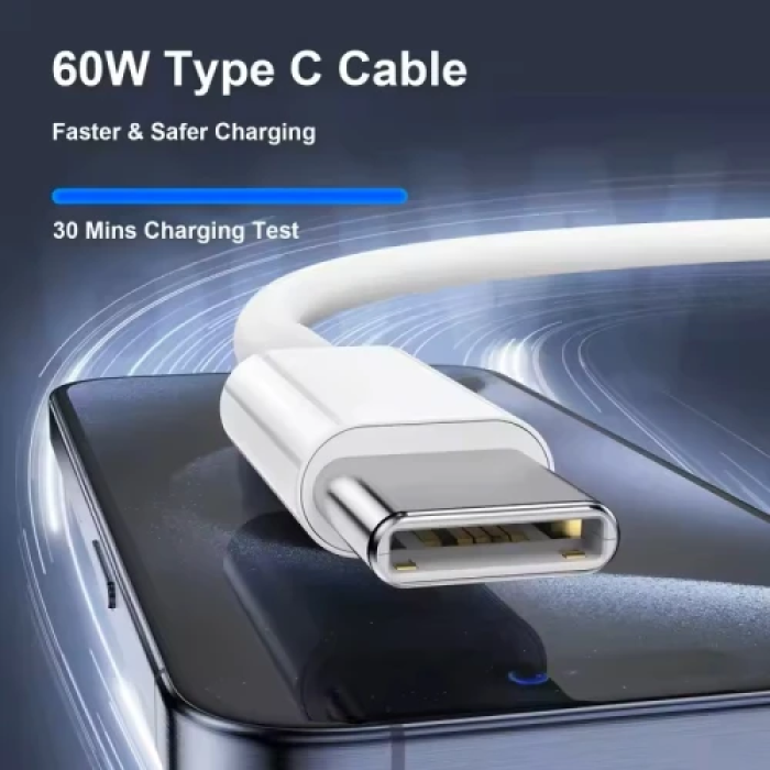 Кабель USB-C — USB-C CHiNa 1 м для живлення та синхронізації