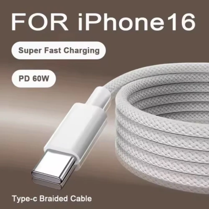 Кабель USB-C — USB-C CHiNa 1 м для живлення та синхронізації