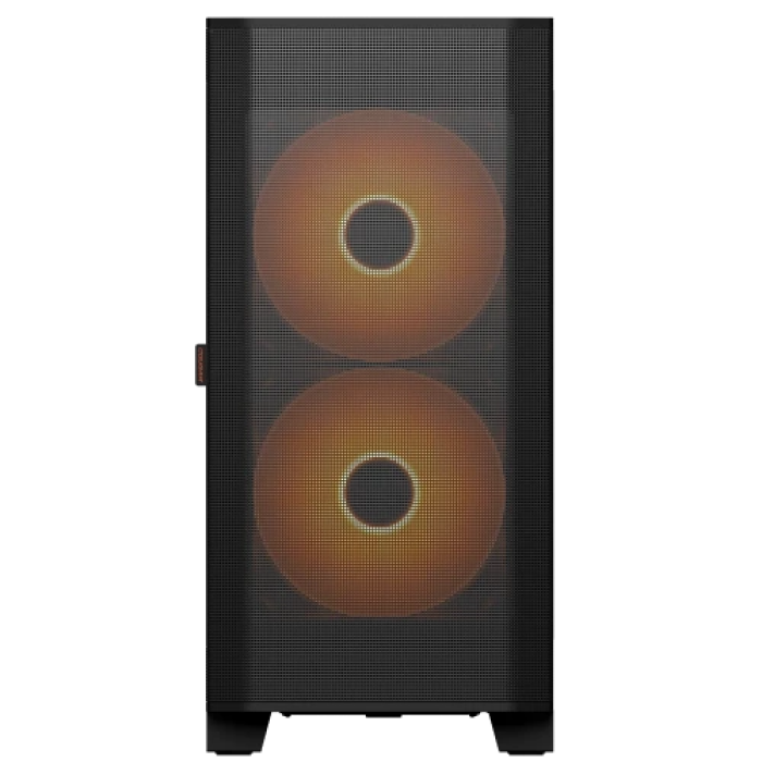 Корпус Cougar Airface Flo RGB Mid Tower чорний з 3 ARGB-вентиляторами