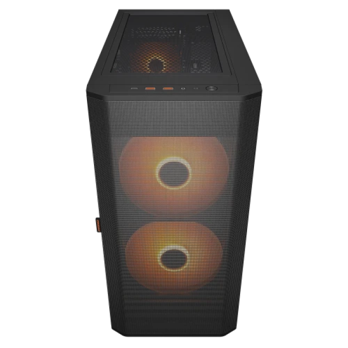 Корпус Cougar Airface Flo RGB Mid Tower чорний з 3 ARGB-вентиляторами