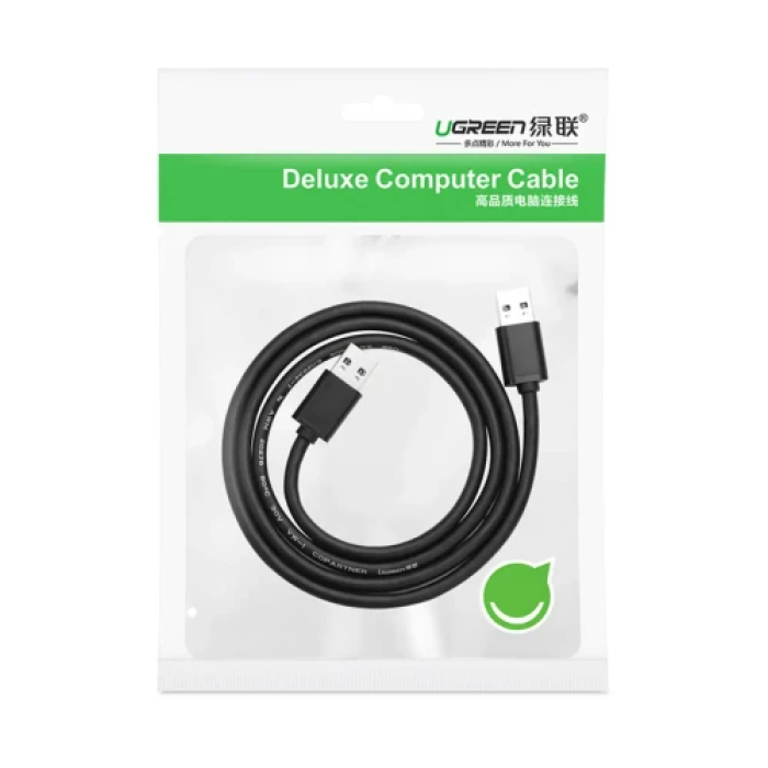Кабель Ugreen US102 USB 2.0 AM–AM довжиною 1 м