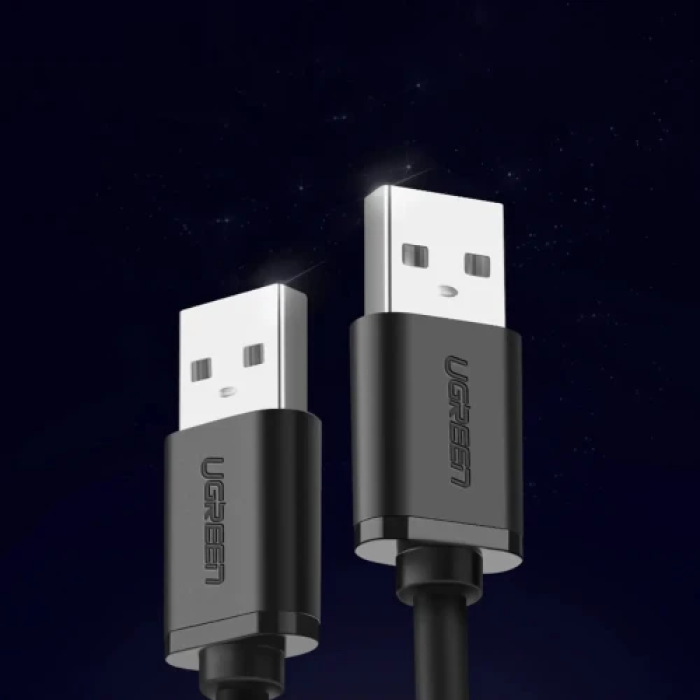 Кабель USB AM–AM Ugreen US102 USB 2.0 для принтера, 1,5 м