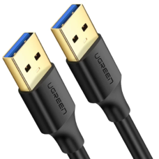 Кабель USB 3.0 (кабель USB-A) Ugreen US128 1 м чорний