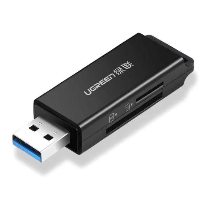 Кардридер Ugreen CM104 для карт microSD і SD