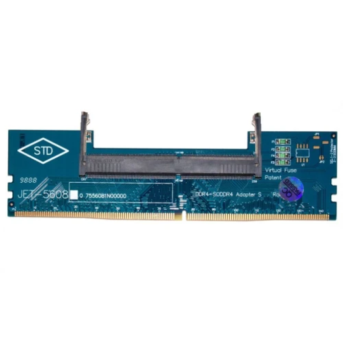 Адаптер Dynamode JET-5608 для пам’яті DDR4 SO-DIMM — DIMM