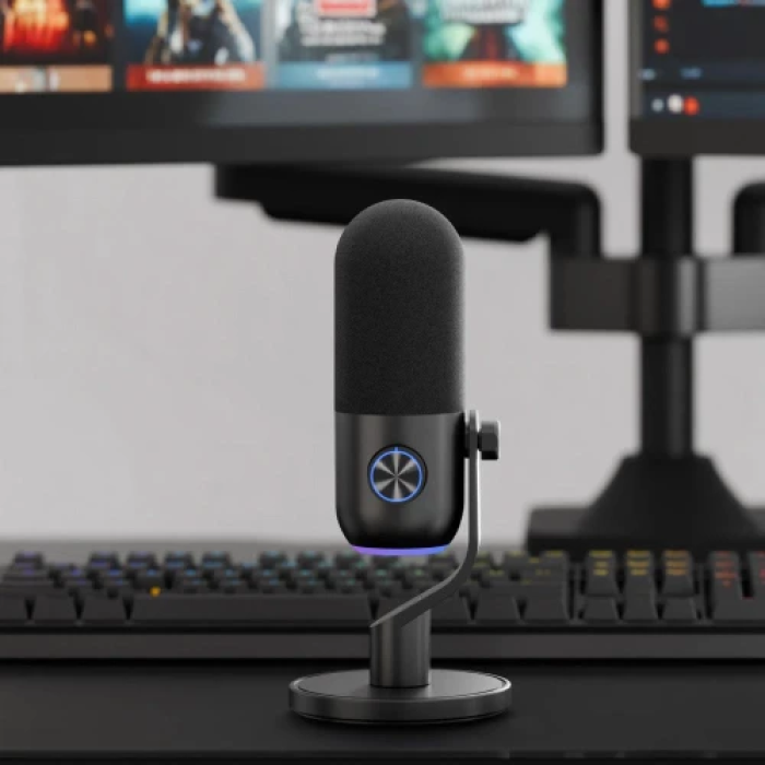 Настільний Streamplify MIC MINI — мікрофон для ПК з RGB