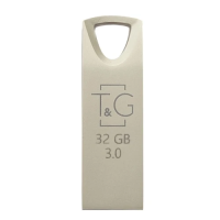 USB флеш-накопичувач (флешка) T&G TG117 32 ГБ, USB 3.0, сріблястий