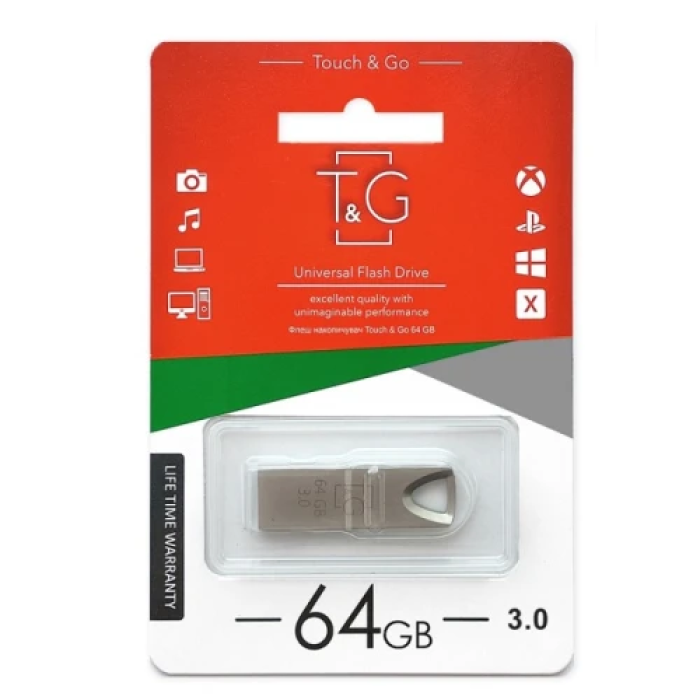 USB флешка T&G Metal TG117 на 64 ГБ