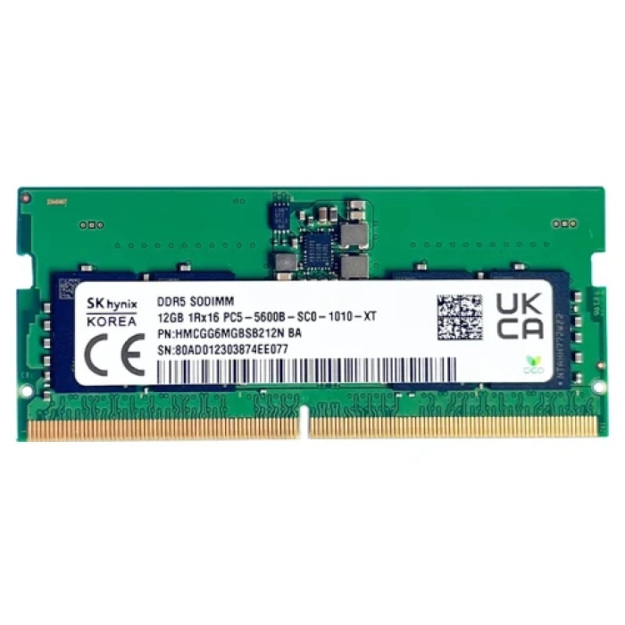 Оперативна пам’ять Hynix DDR5 12 ГБ 5600 МГц для ноутбука