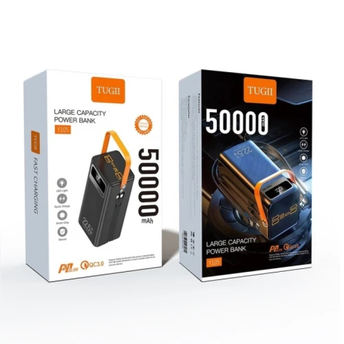 Повербанк WUW TUGII Y105 на 50000 мА·год із швидким заряджанням
