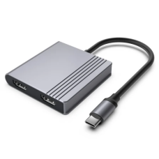 Хаб USB (USB-розгалужувач) Gembird A-CM-COMBO3-04 Type-C 3.2, 2xHDMI 4K
