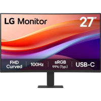 Монітор вигнутий (вигнутий дисплей) LG 27U421A-B 27″ Full HD, 100 Гц