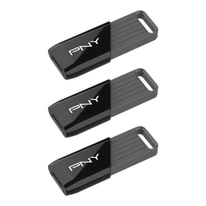 Флеш-накопичувач PNY Attaché X 128 ГБ — комплект із 3 штук