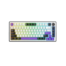 Бездротова клавіатура (механічна клавіатура) Hator Hellyberry HK75 White/Violet, 75%, 4000 mAh