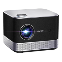 Проєктор (відеопроєктор) Aurzen Boom 3 Full HD 500 лм, Grey/Black