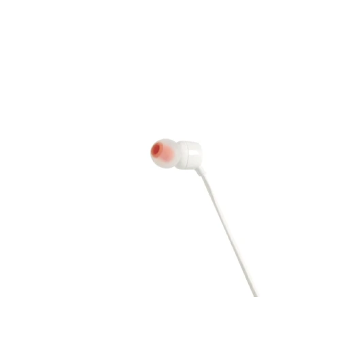 Вакуумні навушники JBL Tune 110 Eco White з мікрофоном