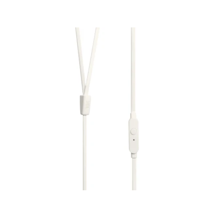Вакуумні навушники JBL Tune 110 Eco White з мікрофоном