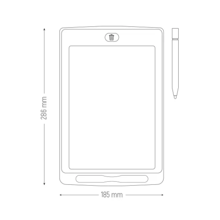 Дитячий графічний планшет ColorWay Writing Tablet 12 синій