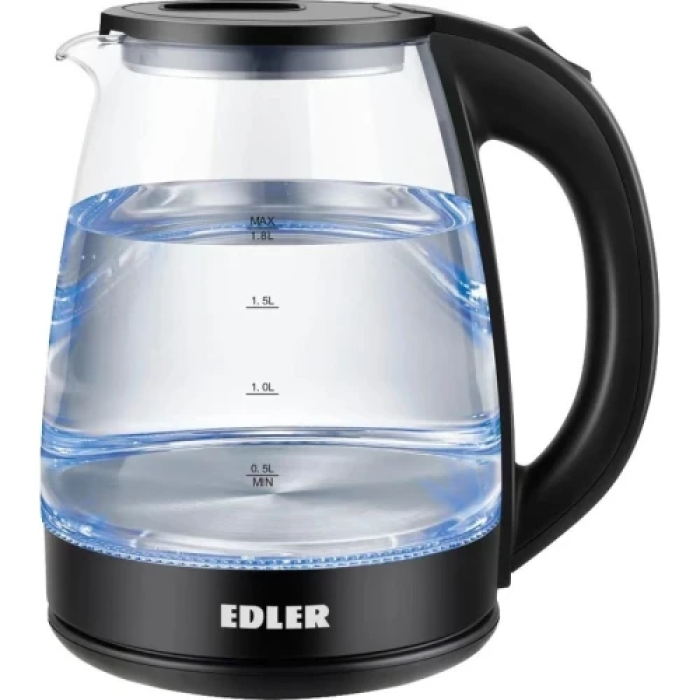 Електрочайник Edler EK5525SSG 1,8 л із LED-підсвічуванням