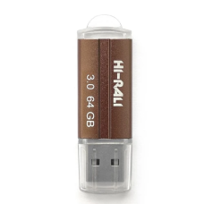Флешка USB (USB-накопичувач) Hi-Rali Corsair 64 ГБ, USB 3.0, Bronze