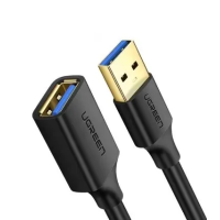 Кабель-подовжувач USB 3.0 (USB-удовжувач) Ugreen US129, 2 м, чорний