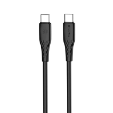Кабель USB Type-C (кабель USB-C) ColorWay 1 м, 60 Вт, чорний