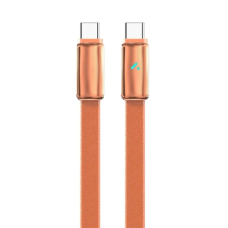 Кабель USB Type-C — Type-C (кабель USB-C) ColorWay CW-CBPDCC100-OR 1 м, 100 Вт, помаранчевий