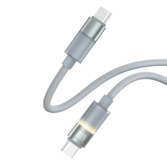USB-C кабель ColorWay CW-CBPDCC092-GR, 1 м, 60 Вт