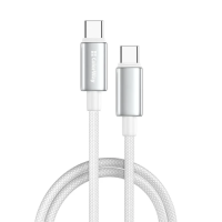 Кабель USB Type-C — Type-C (USB-C кабель) ColorWay CW-CBPDCC098-WT 100 Вт, білий