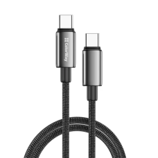 Кабель USB Type-C (кабель заряджання) ColorWay CW-CBPDCC098-BK 1 м, 100 Вт, чорний