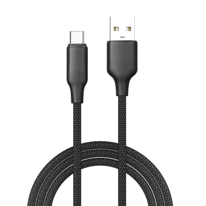 Кабель USB Type-C ColorWay довжиною 2 м для живлення та синхронізації
